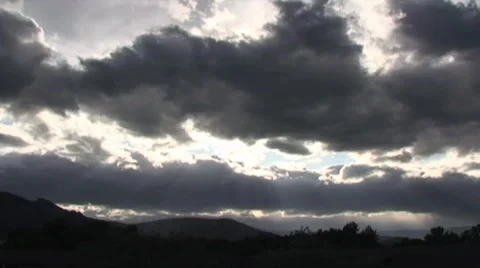 HD STORM TIME LAPSE Stockbeeldmateriaal 50152079