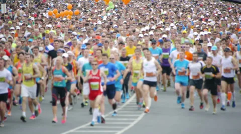 HD - Street Marathon Видео 38403998