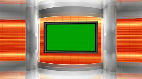 HD STUDIO LOOP 43 CHROMA Stock Footage