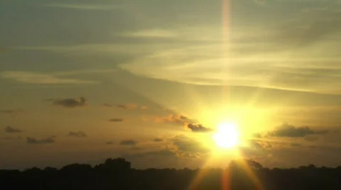 HD Sunset 020a (720p 29.97) Stock Footage 483553