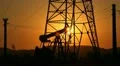 HD Sunset, Sunrise Fossil Fuel Energy, Oil Pump, Pumpjack, Old Pumping Unit HD Footage
