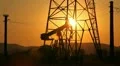 HD Sunset, Sunrise Fossil Fuel Energy, Oil Pump, Pumpjack, Old Pumping Unit HD Footage