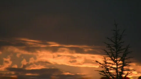 HD sunset time-lapse Stock Footage 157500