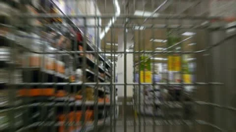 HD - Supermarket Stock Footage 10919720