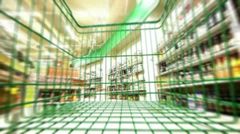 HD - Supermarket Video stock 22026749