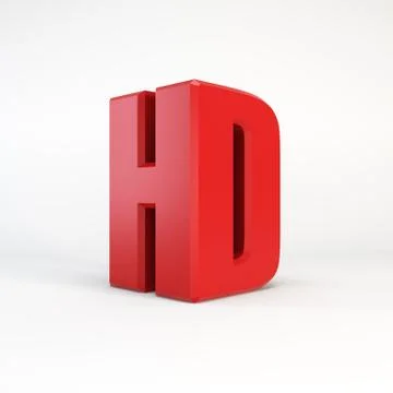 Hd technology symbol Stock Illustration