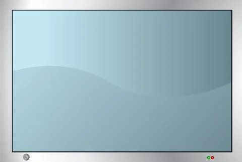 Hd television Stock Illustration