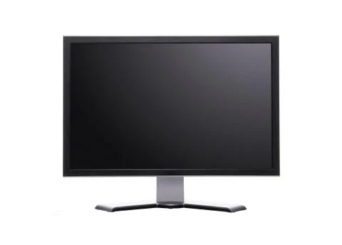 HD Television. Isolated Stock Photos