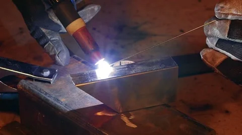 HD - TIG welding. slow-mo Stock Footage 67747885
