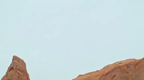 HD Tilt of Monument Valley Stock Footage 46594166