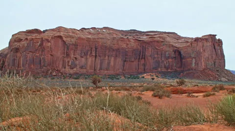 HD Tilt of Monument Valley Video stock 46597843