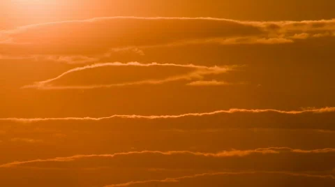 HD time lapse - Big Sun Set Stock Footage