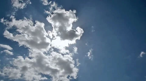 HD Time lapse of clouds Stock Footage 49469449