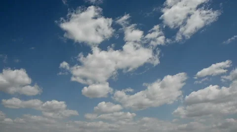 HD Time lapse of clouds Stock Footage 49472132