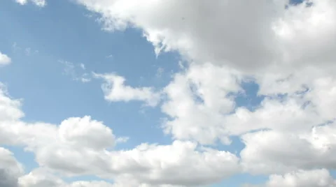 HD Time lapse of clouds Stock Footage 49475446