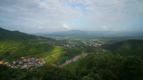 HD Time Lapse River and Sky wide Stock Footage 39787859