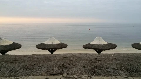 HD Timelapse of beach in Benguela Stock Footage 96180576