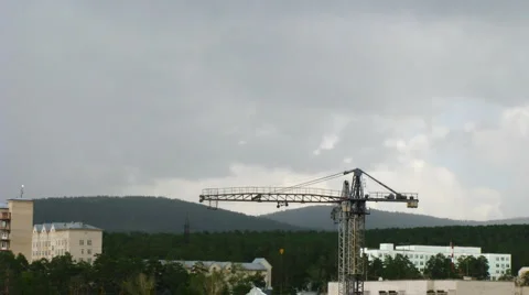 HD Timelapse of the construction site Video stock 908173