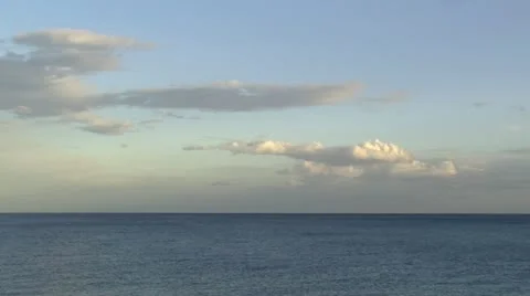 HD Timelapse - Sea and Clouds Stock Footage 22081366
