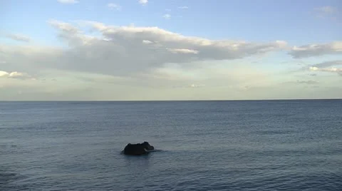 HD Timelapse - Sea and Clouds Stock Footage 22081972