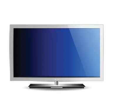 Hd tv plasma Stock Illustration