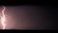 HD ultra slow mo powerful lighting stike with branches as it seeks its path Video HD
