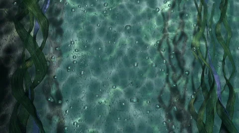 HD-Underwater Bubbles Stockbeeldmateriaal 124361