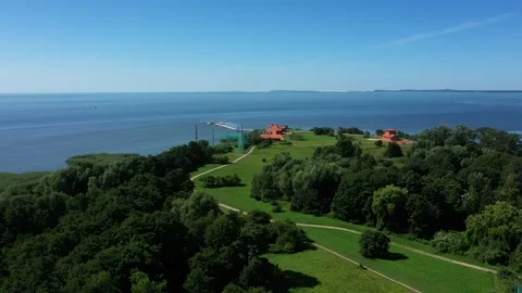 HD Vente Cape beautiful seaside view Stock Footage 137967761