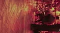 HD Vertical 1080p with pan - anonymous crowd gathering at night outdoor cafe bar HD Footage