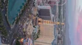HD Vertical 2 Vegas Strip high up Bellagio Water Show time lapse dusk to night Video HD