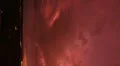 HD Vertical center Deep red dusk monsoon clouds with rain HD Footage