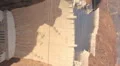HD vertical Hoover Dam as seen from atop the memorial bridge HD Footage