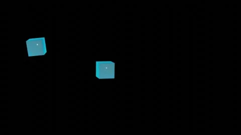 HD Video Of 3D Abstract Wire texture color changing Sphere Shape Cubes. Stock Footage 137647967