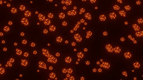HD Video Of 3D Abstract Wire texture Sphere Shape Plasma Ball Animated. Stock Footage 141096695