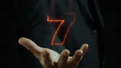 HD Video animation countdown 10 seconds with fire style numbers Stock Footage 256023352