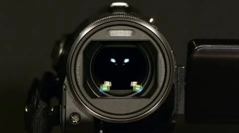 HD - Video camera. Lens movement Stock Footage 10764324