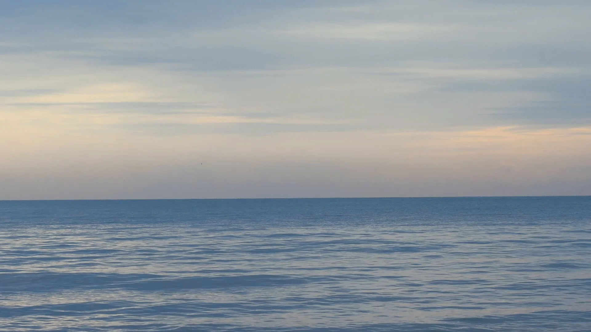 Hd video,Blue wide ocean surface.Nature concept of Mediterranean Sea