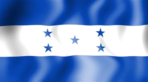 HD Waving flag - Honduras Video stock 44908667