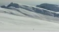 HD Winter Landscape, Climbers in Snow Covered Beautiful Mountains in Cold Season HD Footage