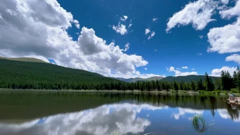 HD Zoom In Colorado Sunset Time Lapse Video Stock Footage 267778100