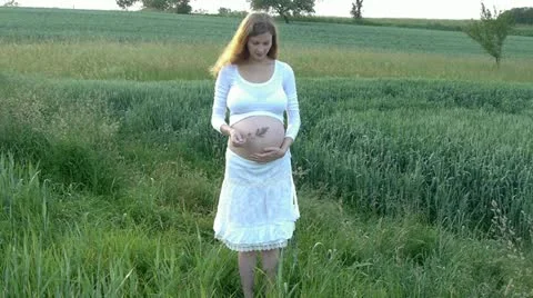 9 Months Pregnant Stock Footage ~ Royalty Free Stock Videos Pond5