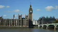 HD1080p Big Ben clock tower and the Houses of Parliament London England Video HD