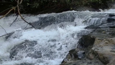 HD1080P Less Slope Waterfall Stock Footage 125192170