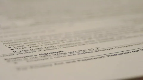 HD1080p Signature writing Stock Footage
