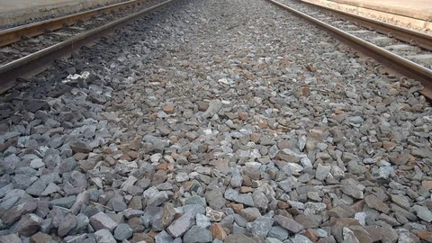 HD1080P Train Station Stock Footage 125326837