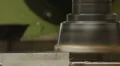 HD1080p25 CNC Machine work with metal HD Footage