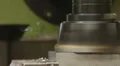 HD1080p25 CNC Machine work with metal HD Footage