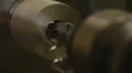 HD1080p25 CNC Machine work with metal HD Footage