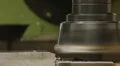 HD1080p25 CNC Machine work with metal HD Footage