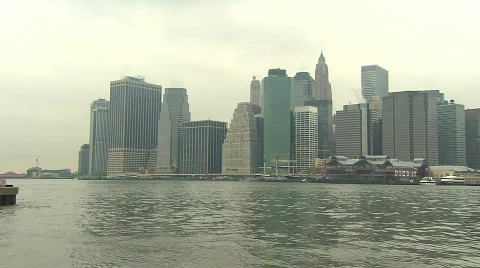 HD30 NYC SKYLINE 01 Stock Footage 396757